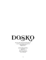 Preview for 33 page of DOSKO 200-6H-CE Owner'S Manual