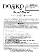 DOSKO 200-6HC Owner'S Manual preview