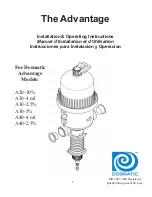 Предварительный просмотр 1 страницы Dosmatic Advantage A12 - 4 ml Installation & Operating Instructions Manual