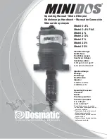 Dosmatic MINIDOS 0.4% Operating Manual предпросмотр