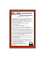 Preview for 14 page of Doss 44216 User Manual