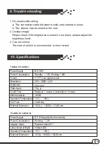 Preview for 16 page of Doss DHF42PC Installation And Operation Manual