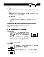 Предварительный просмотр 8 страницы Dostmann Electronic 5020-0322 Instruction Manual