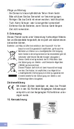 Предварительный просмотр 10 страницы Dostmann Electronic 5040-0050 Operating Instruction