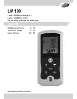 Dostmann Electronic LM 100 Instructions For Use Manual предпросмотр