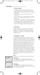 Предварительный просмотр 4 страницы Dostmann Electronic P700 Operation Manual