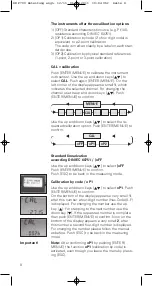 Предварительный просмотр 8 страницы Dostmann Electronic P700 Operation Manual