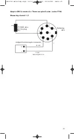 Предварительный просмотр 25 страницы Dostmann Electronic P700 Operation Manual