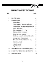 Preview for 2 page of Dostmann Electronic TC 309 Instruction Manual