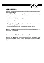 Preview for 3 page of Dostmann Electronic TC 309 Instruction Manual