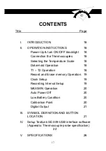 Preview for 18 page of Dostmann Electronic TC 309 Instruction Manual