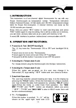 Preview for 19 page of Dostmann Electronic TC 309 Instruction Manual