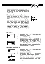 Preview for 20 page of Dostmann Electronic TC 309 Instruction Manual