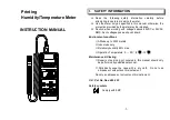 Предварительный просмотр 1 страницы Dostmann 5020-1362 Instruction Manual