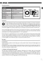 Предварительный просмотр 3 страницы Dot-Spot eco 230 V Operator'S Manual