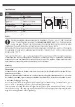 Предварительный просмотр 8 страницы Dot-Spot eco 230 V Operator'S Manual