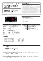 DOTECH FX7SE Series User Manual предпросмотр