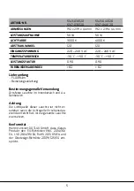 Preview for 5 page of DOTLUX FLOORslim 5140-030120 User Manual