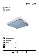 Preview for 1 page of DOTLUX QUADGUARD 4739-040120 User Manual