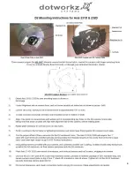 Preview for 9 page of DOTWORKZ D2 COOLDOME Product Instructions