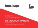 Double Eagles DEPRO-600 Instruction Manual предпросмотр