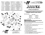 Предварительный просмотр 1 страницы Double K Industries ChallengAir 2000XL Instruction Manual