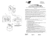 Preview for 1 page of Double K Industries Challengair 850 Series Instruction Manual