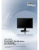 Preview for 1 page of DoubleSight DS-240 Series User Manual