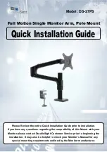 DoubleSight DS-27PS Quick Installation Manual preview