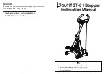 Doufit ST- 01 Instruction Manual preview