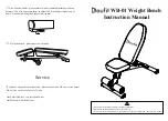 Preview for 1 page of Doufit WB-01 Instruction Manual