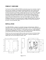 Preview for 2 page of Doug Fleenor Design PRE10ETHER-A Owner'S Manual