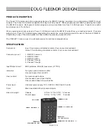 Preview for 2 page of Doug Fleenor Design PRESET 10 PORTABLE Owner'S Manual