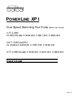 Doughboy POWERLINE XP I Owner'S Manual preview