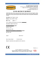 Предварительный просмотр 6 страницы Doughty Engineering Ltd T58240 User Manual