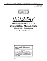 Douglas Dynamics Mid-Duty IMPACT Installation Instructions Manual preview