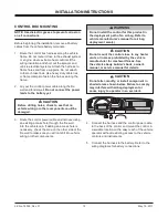 Preview for 12 page of Douglas Dynamics SnowEx Liqui Maxx Owner'S Manual And Installation Instructions