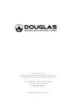 Preview for 2 page of Douglas BDW-HD-BH-EL Operation Manual