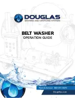 Preview for 1 page of Douglas BELT WASHER Operation Manual