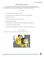 Preview for 16 page of Douglas BELT WASHER Operation Manual