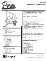 Douglas Pro-645 Installation Instructions preview