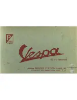 Douglas Vespa 150 Service Station Manual preview