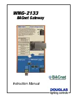 Douglas WNG-2133 Instruction Manual предпросмотр