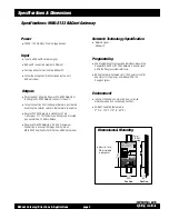 Preview for 5 page of Douglas WNG-2133 Instruction Manual