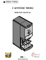 Douwe Egberts CAFITESSE 014 Service Manual preview