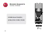 Douwe Egberts CAFITESSE 120 Operating Instructions Manual preview