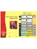 Preview for 1 page of Douwe Egberts Cafitesse 3000 Quick Reference Manual