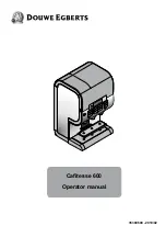 Douwe Egberts Cafitesse 600 Operator'S Manual preview