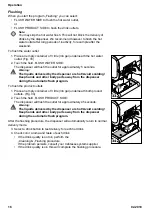 Preview for 16 page of Douwe Egberts Cafitesse 600 Operator'S Manual