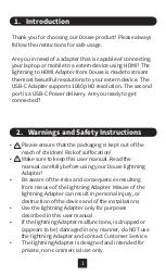 Preview for 2 page of DOUXE II8 Instruction Manual